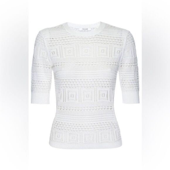 FRAME Open Stitch 70s Sweater Off White Size
XS MSRP $295 - Picture 6 of 10